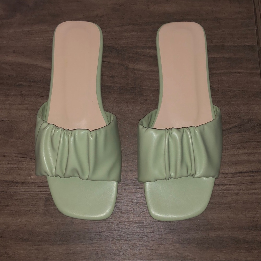 Sage Green Sandals